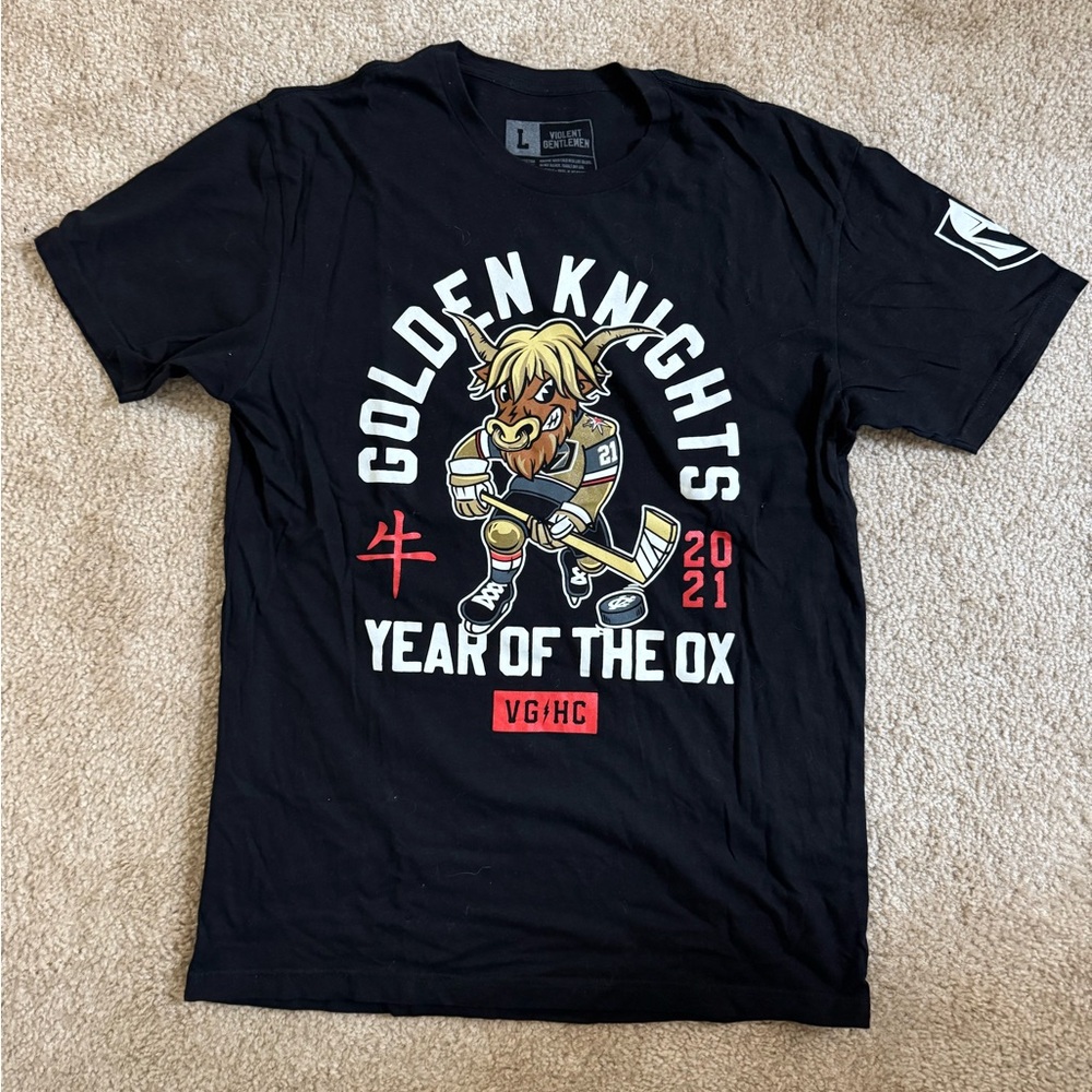 Golden Knights Black Graphic Tee
